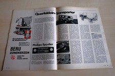 MOT 15/1971 Steyr-Puch Pinzgauer im Fahrbericht auf einer Seite