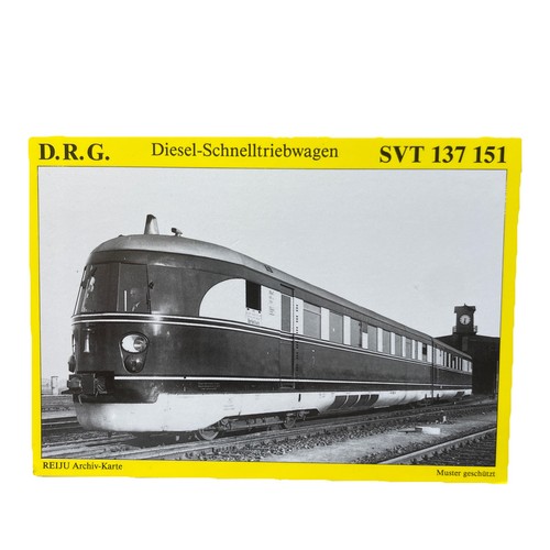 Postkarte eisenbahn zug - ak,