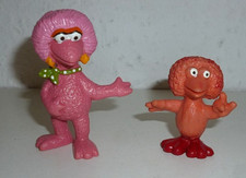 HEIMO BULLYLAND / 2 FIGUREN / TIFFY / SESAMSTRASSE Sesamstraße / 4-6 cm / #834#