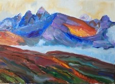 'Black Cuillins (blue)', Ross