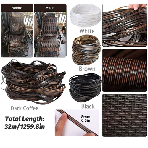 32m kunststoff rattan geflecht - 32m, kunststoff-rattan-geflecht