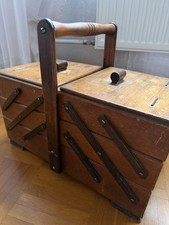 Nähkästchen Vintage Holz