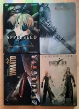 Final Fantasy Yamato Appleseed Saikano DVD Steelbooks Filme Anime Manga