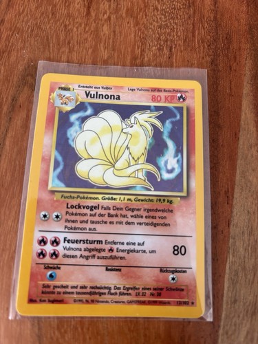 Pokemon karte vulnona - pokemon,