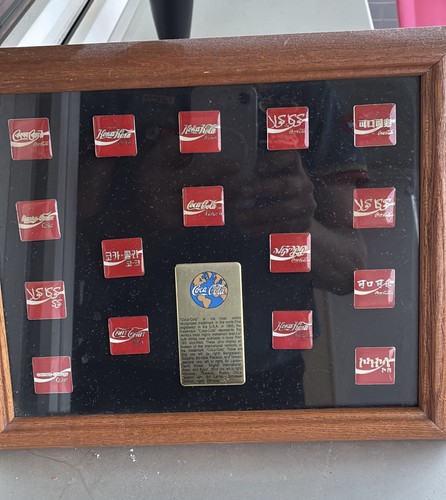 Coca cola pin set - pin-set, im