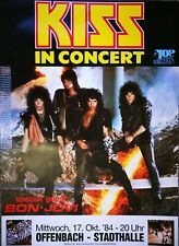 KISS  1984  FRANKFURT + Orig. Concert Poster - Konzert Plakat - DIN A1 xx