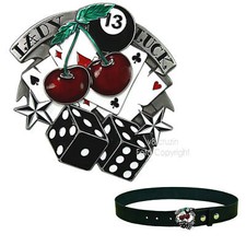 Rockabilly 50s Buckle Casino
