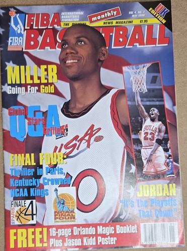 Vintage reggie miller - -, fiba