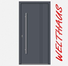 Haustür Welthaus AKTION Tür Aluminium mit Kunststoff GF10 WH75 Eingangstür Türen