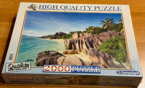Paradise beach puzzle - beach,
