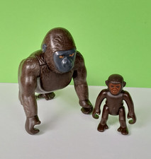 Playmobil Sammlung Tier aus Sets 3039, 6639, 70360 GORILLA mit Baby Wiltopia Zoo