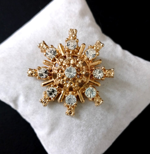 Brosche modeschmuck vintage - brosche,