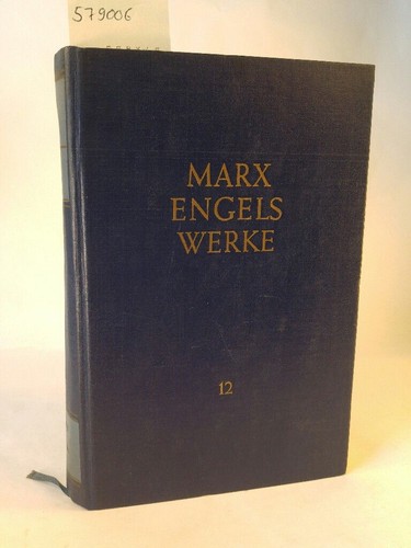 Marx engels werke band 12 - -,