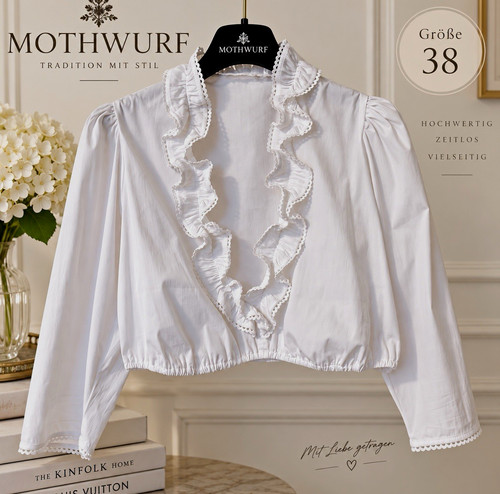 Mothwurf dirndlbluse 38 - dirndlbluse, gr.38