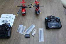 2 X Amewi AFX-135 DRF Helikopter RTF mit LED und Auto-Start