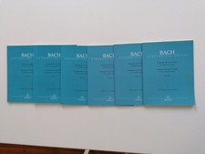 J.S.Bach 6 Konzerte für Cembalo u. Streicher BWV 1053 - 1058, Bärenreiter Urtext