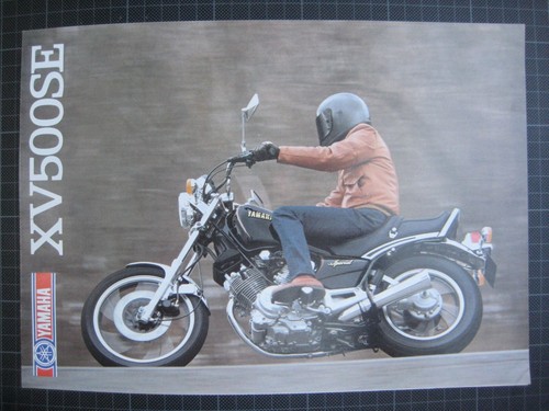Motorradprospekt yamaha 500 - yamaha,
