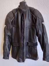 Motorradjacke Damen, Leder, Schwarz, Gr. M, von Hein Gericke Streetline 