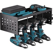 Werkzeugwandhalterung Werkzeugspeicher Akku Bohrer Organizer Schraubendreher ...