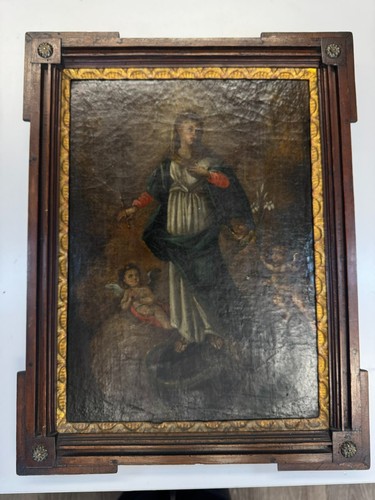 Antikes barock gemälde - antikes,