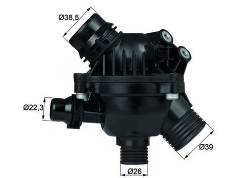 Mahle 97 thermostat - 97,