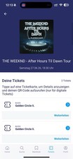 The Weekend Stehplatztickets