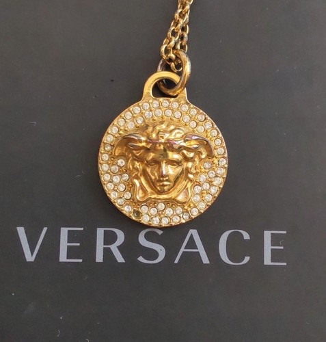 Versace medusa halskette gold - versace,