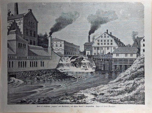Holzstich 1870 parti - parti, af
