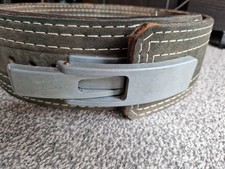 Powerlifting Hebelgürtel, Vintage "Safe USA" hochwertig dreifach genäht. 