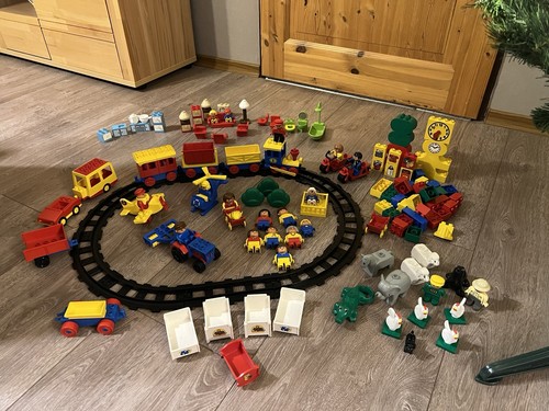 Lego duplo set - duplo, (eisenbahn
