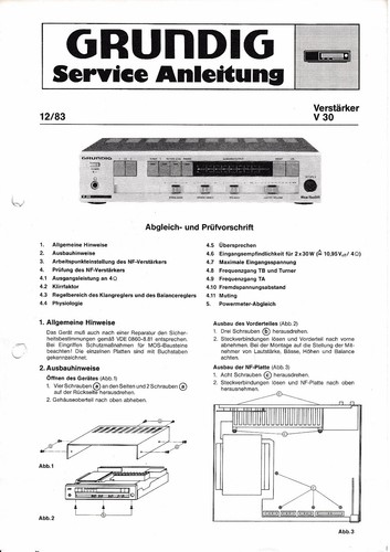 Service manual anleitung - manual-anleitung, für