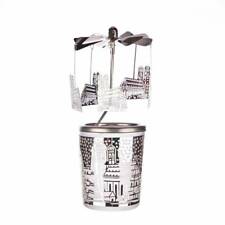 Glas Karussell Windlicht