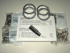 OZ MONTAGESATZ 20 Radschrauben beweglich M12x 1,25 SW19 4 Metallringe 75,0/58,06