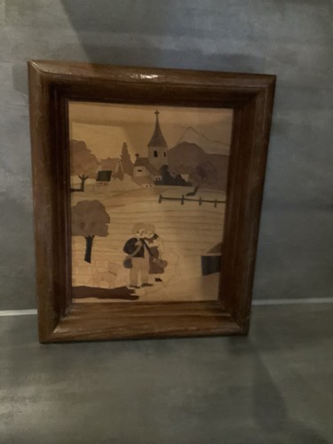 Sehr altes holzbild - altes,