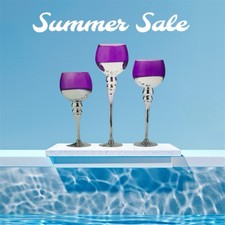 Elambia 3 Glaskelche Ombre