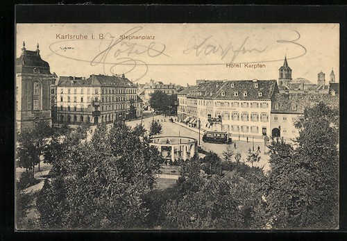 Karlsruhe stephanplatz - karlsruhe, b.,