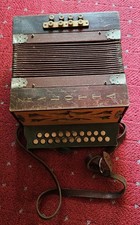 Seltenes Vintage Galotta Sportmodell 24 Akkordeon mit Koffer {funktioniert}