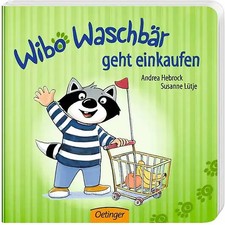 Wibo Waschbär geht einkaufen