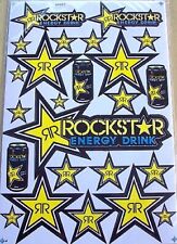 24 ROCKSTAR Energy Supercross Sticker Aufkleber, Set 27 x 18 cm neu 038