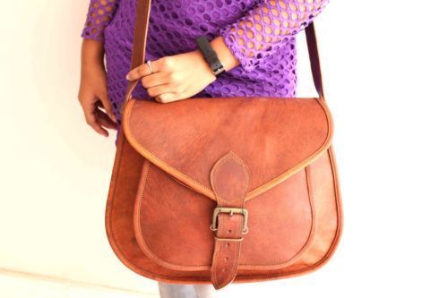 Leder vintage retro damen - vintage,