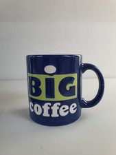 Wächtersbach Tasse Becher | Big Coffee | Blau Große Schrift