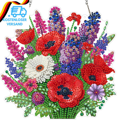 Mxjsua diamond mohnblumen - mxjsua,
