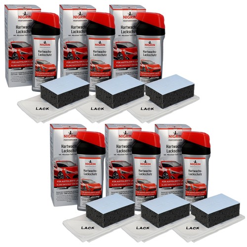 Pack nigrin hartwachs - 6x,