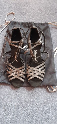 Tanzschuhe glitzer riemchen - glitzer,