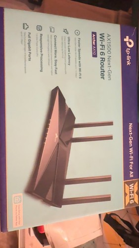 Ax1500 next gen 6 router - 6,