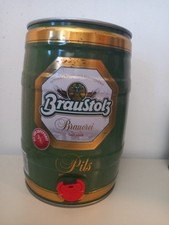 BRÄUSTOLZ Pilsener Party Fass Gallon Bierdose aus DEUTSCHLAND (5 Liter) Leer !!