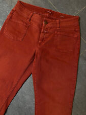 CLOSED PEDAL-X JEANSHOSE DAMENHOSE  GR. 34 W26 ROT TOP
