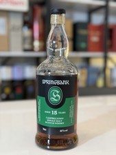 Anbruchflasche Springbank 15