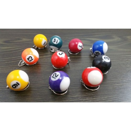 Schlüsselanhänger billiard - schlüsselanhänger,