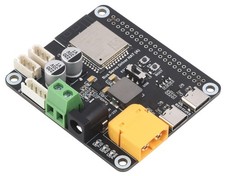 Waveshare Serial Bus Servo Driver HAT, ESP32-WROOM-32, UART, USB Type-C, 253